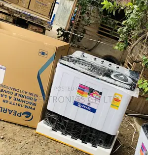 Pearl Heavy Duty 18kg White WashingMachine