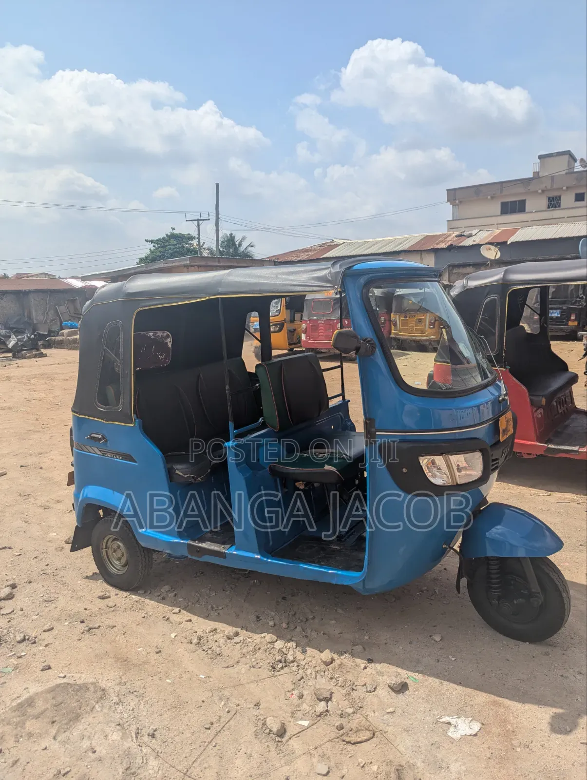 TVS King Deluxe Plus iTouch Start 2025 Blue