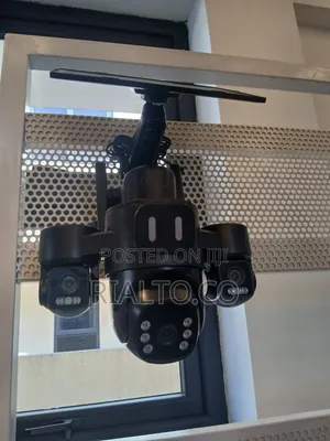 Yu-Solar Multi-Lens Solar-Powered CCTV Globe Certified + Installation