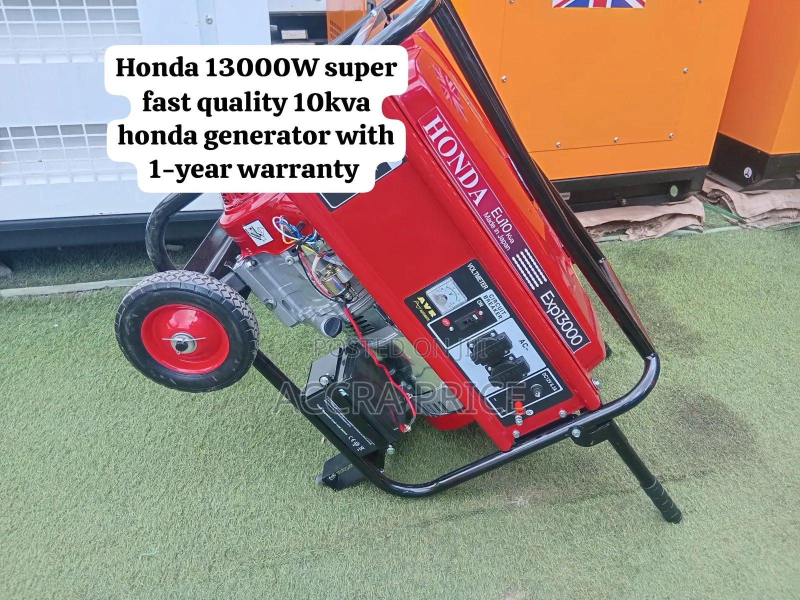 Honda 10kVA Heavy-Duty Power Supply for Home and Business