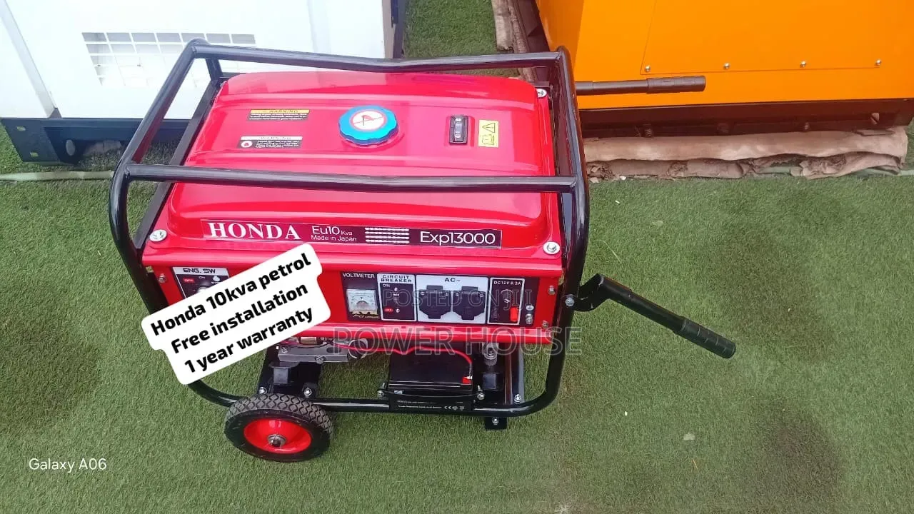 Honda 10KVA Petrol Generator for Commercial Use Honda 10kva
