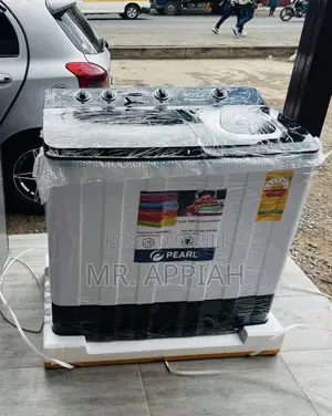 Makd Laundry Day Easier With Pearl 12kg Twin Tub Washing Machine.