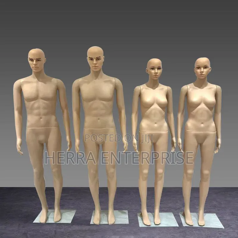 Full-Body Mannequins, Male and Female Display Models