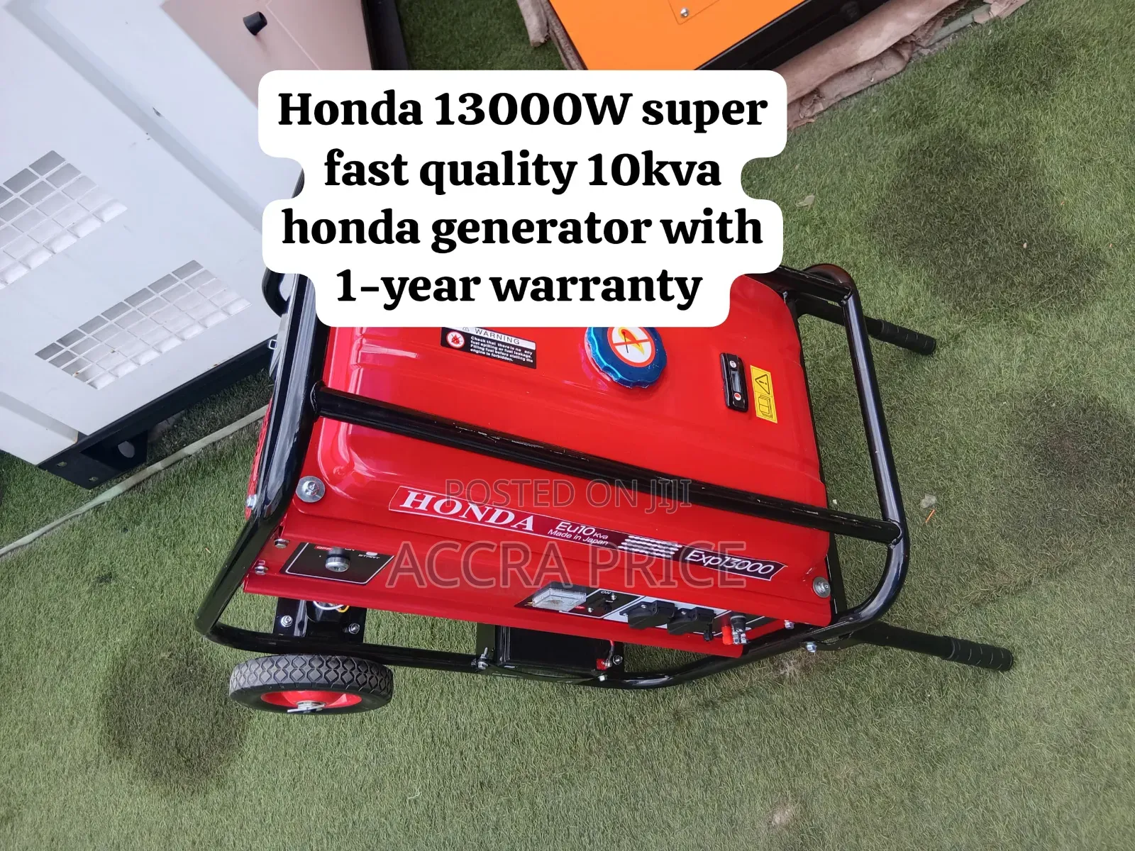 Honda 10kVA Petrol Genset With 1-Year Warranty in Ghana