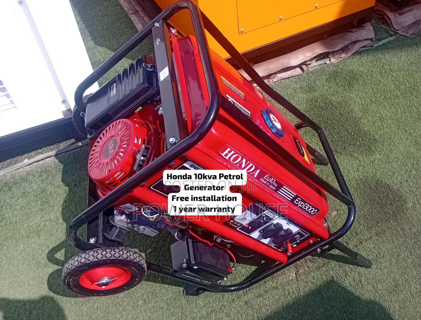 Honda 10KVA Petrol Generator for Commercial Use Honda 10kva