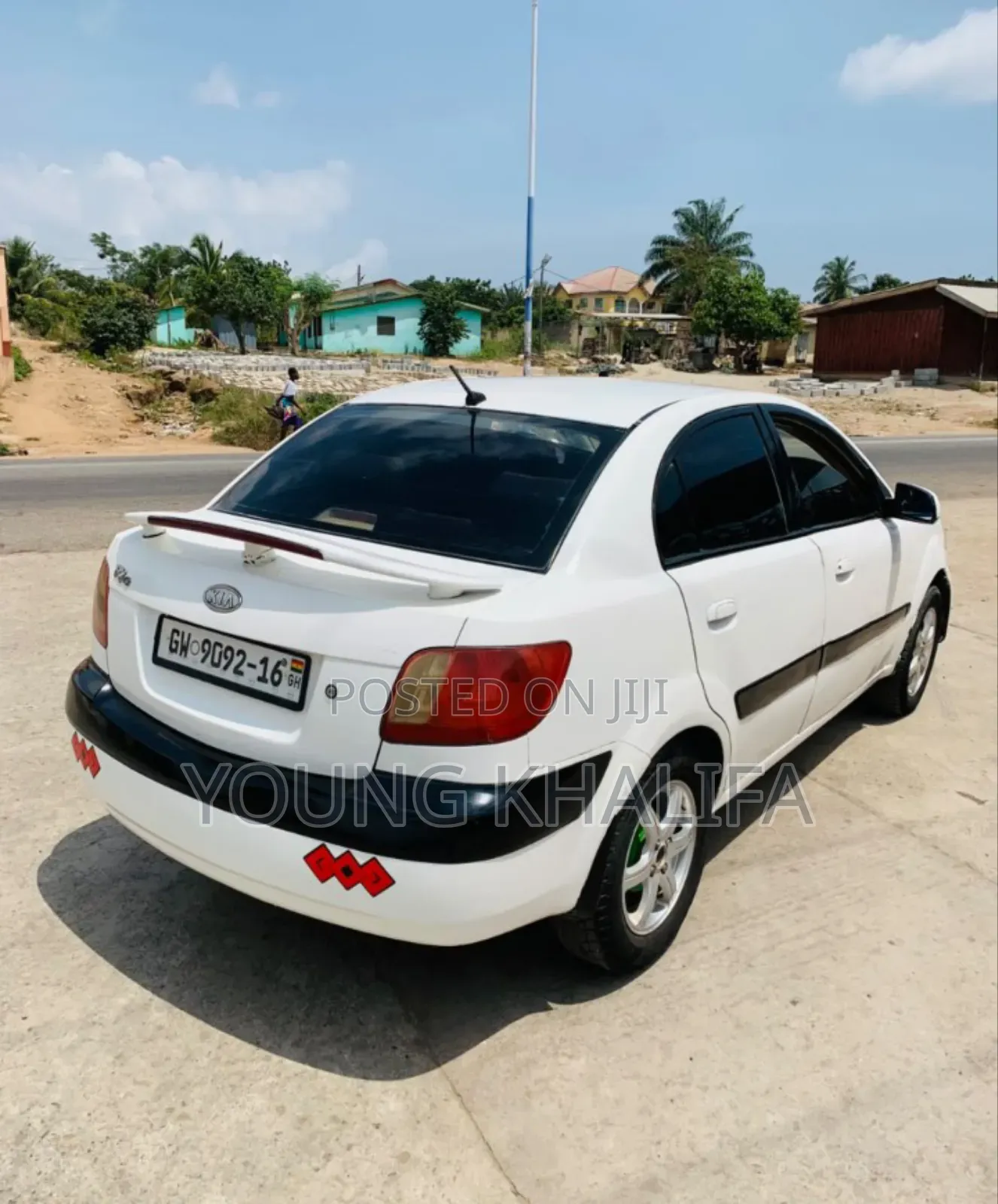 Kia Rio 2008 White