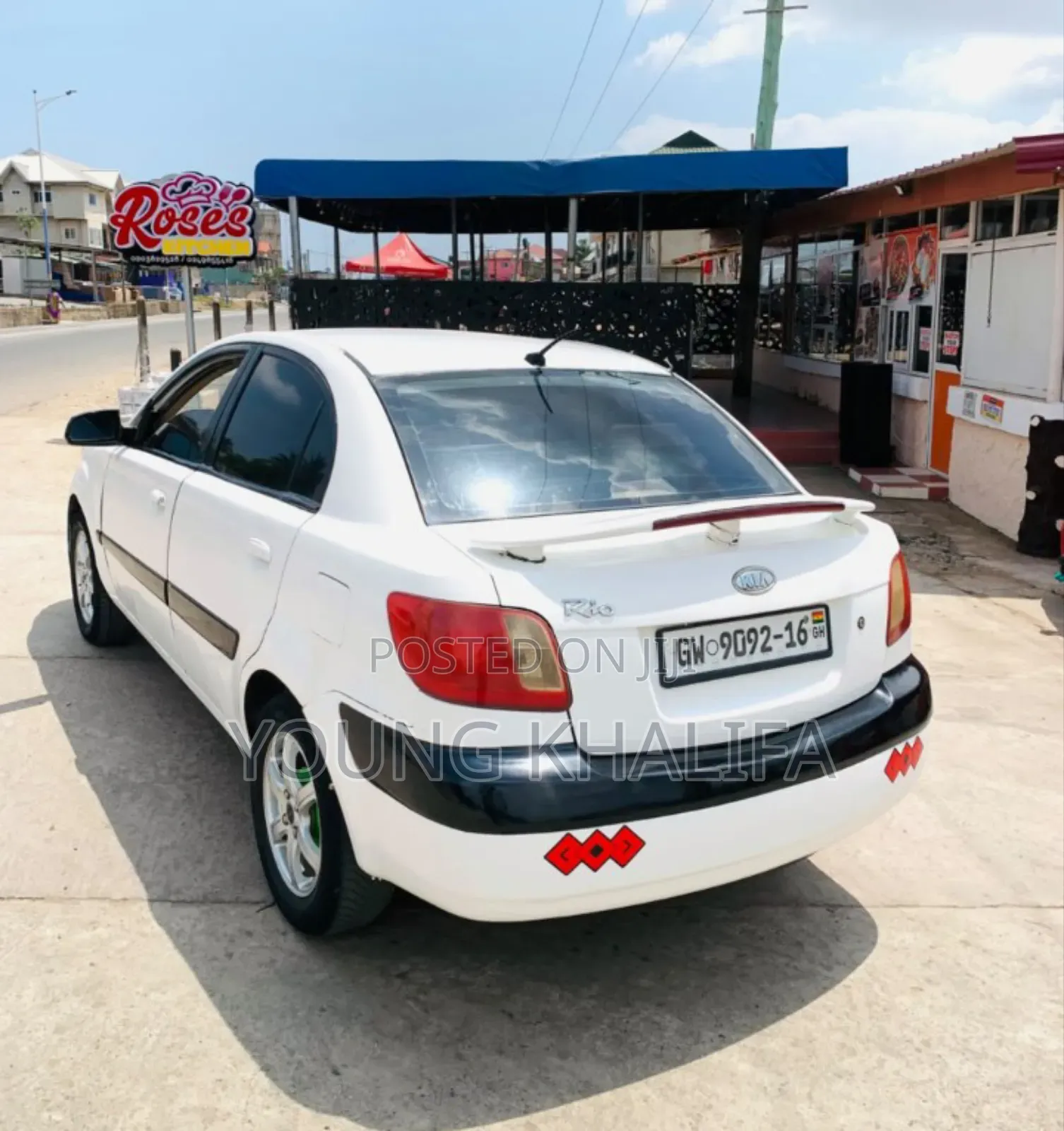 Kia Rio 2008 White