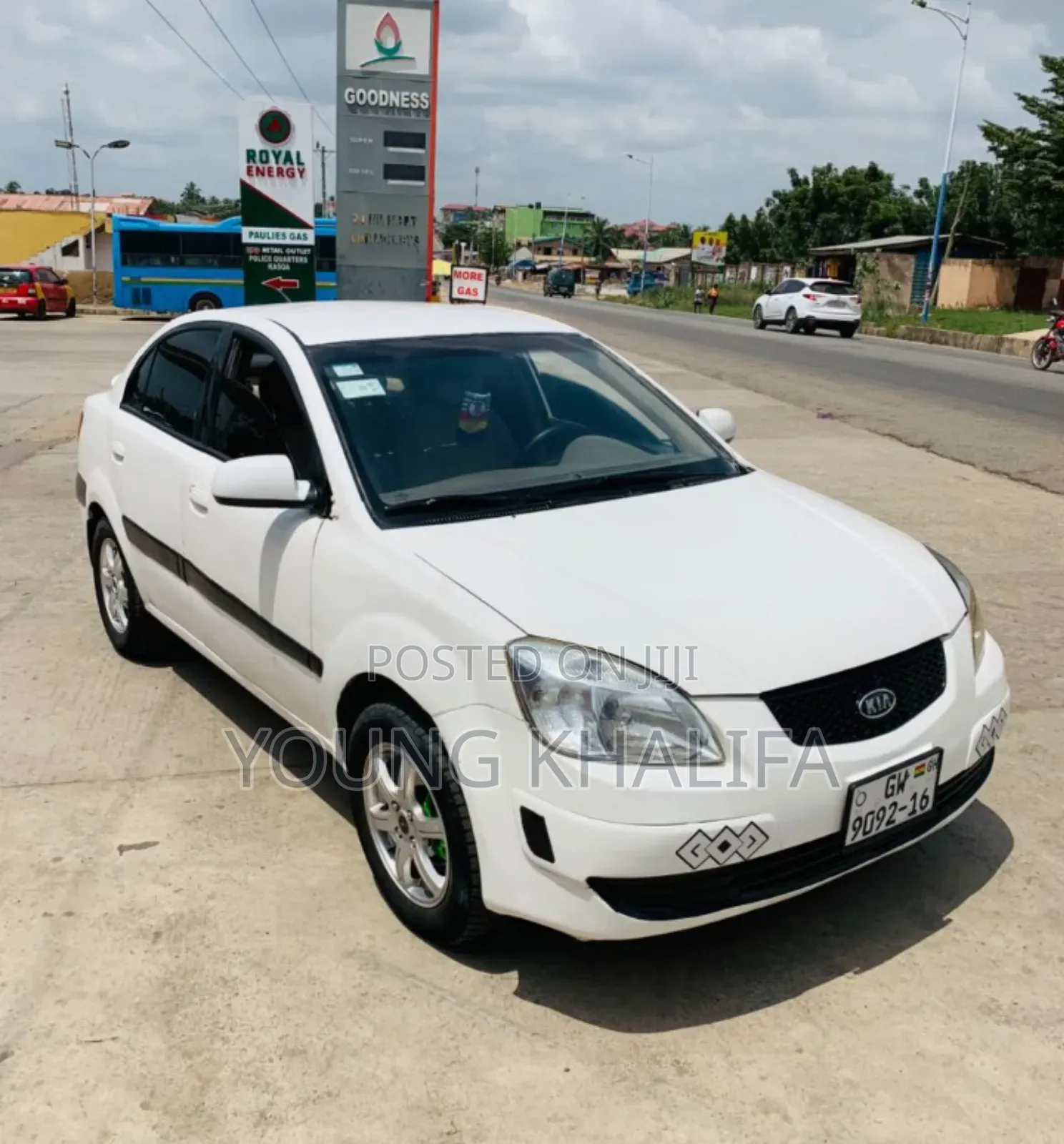 Kia Rio 2008 White
