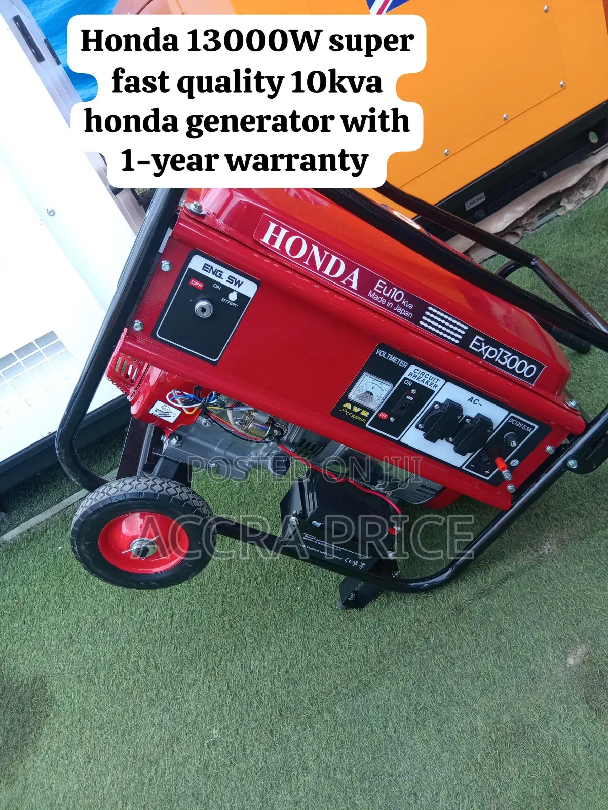 Honda 10kVA Dependable Generator for Everyday Power Needs