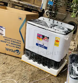 Available Black White Pearl 18kg WashingMachine