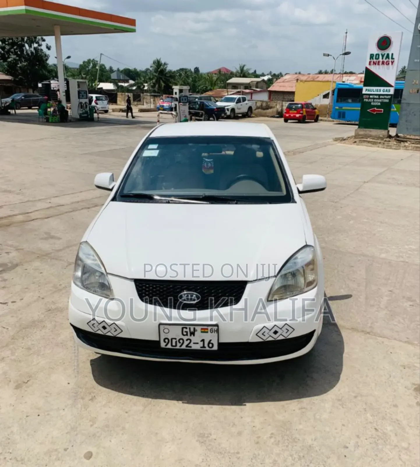 Kia Rio 2008 White