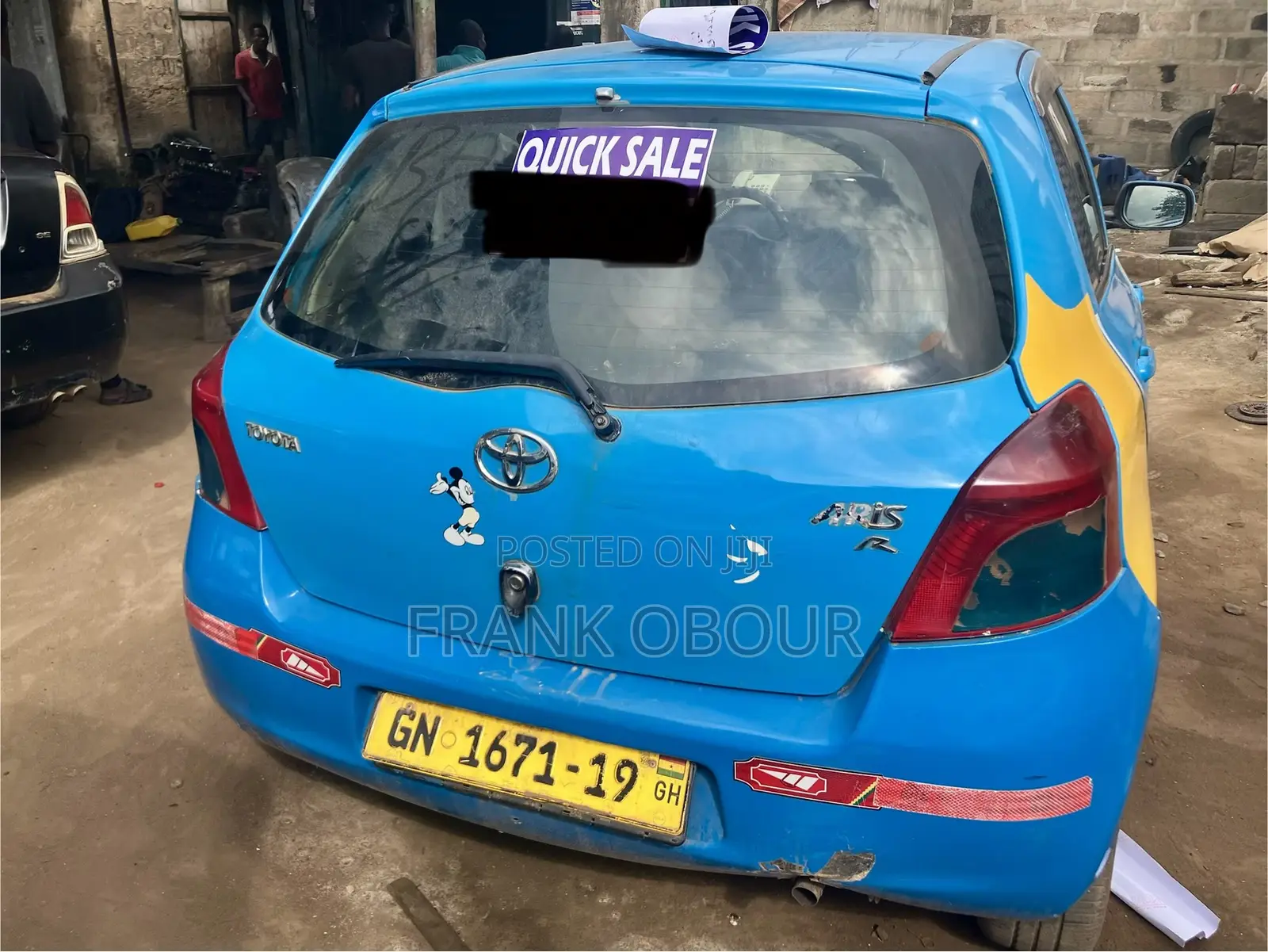 Toyota Vitz 1.3 FWD 5dr 2019 Blue