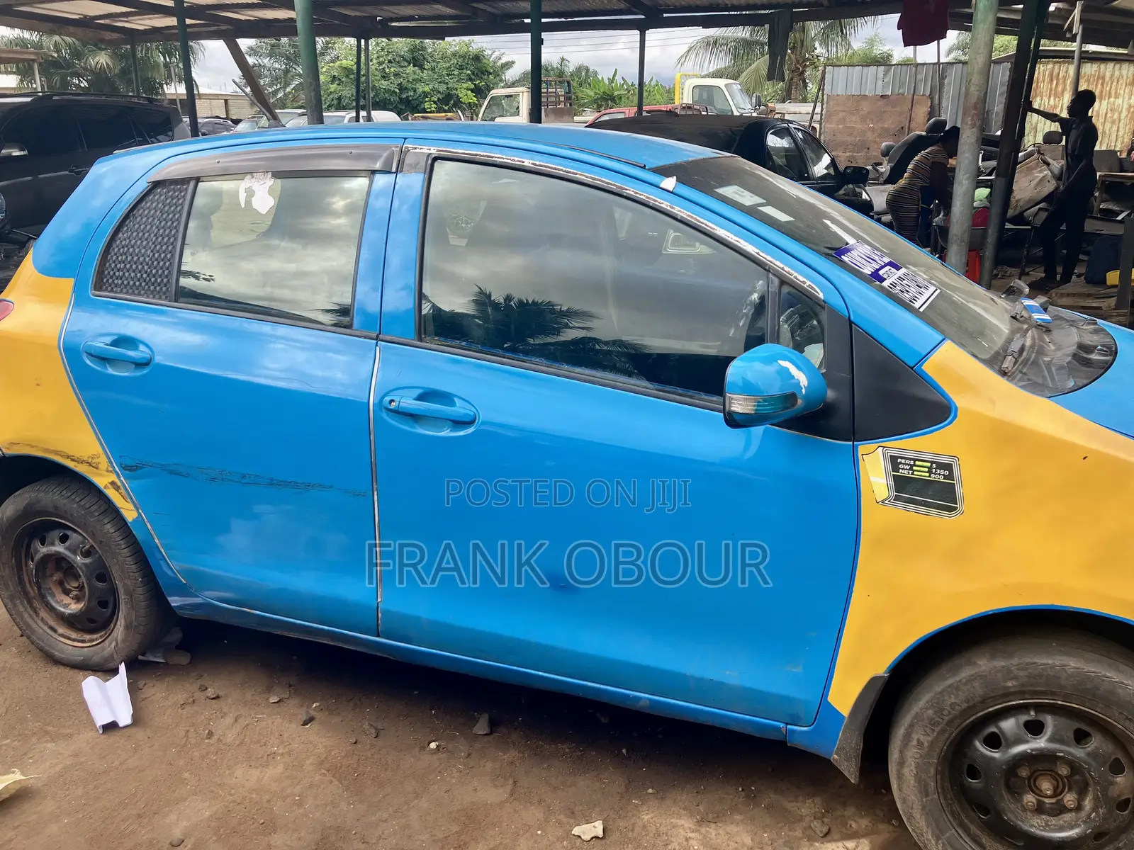 Toyota Vitz 1.3 FWD 5dr 2019 Blue