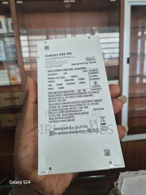 New Samsung Galaxy A56 256 GB Black