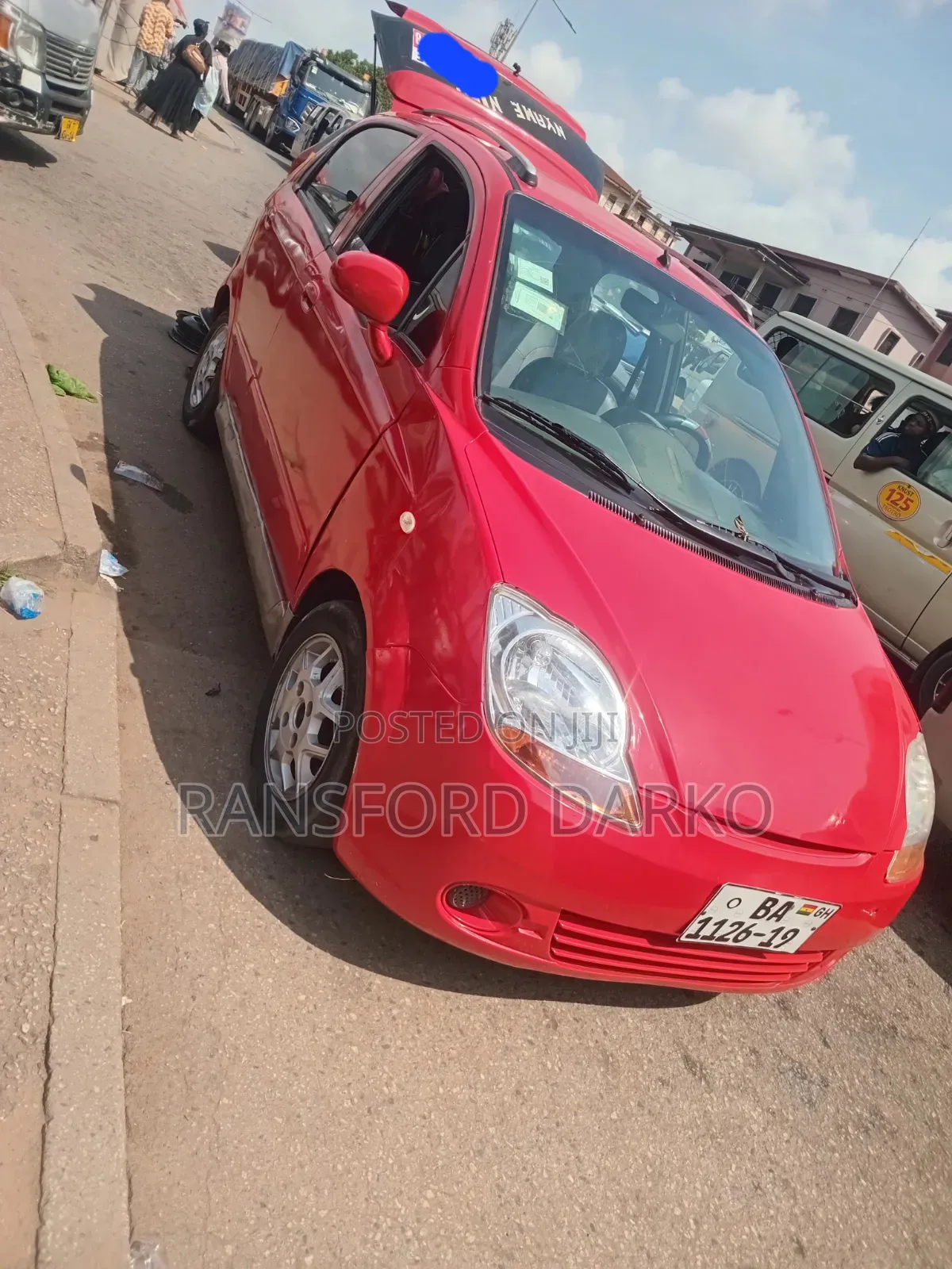 Daewoo Matiz 2008 Red