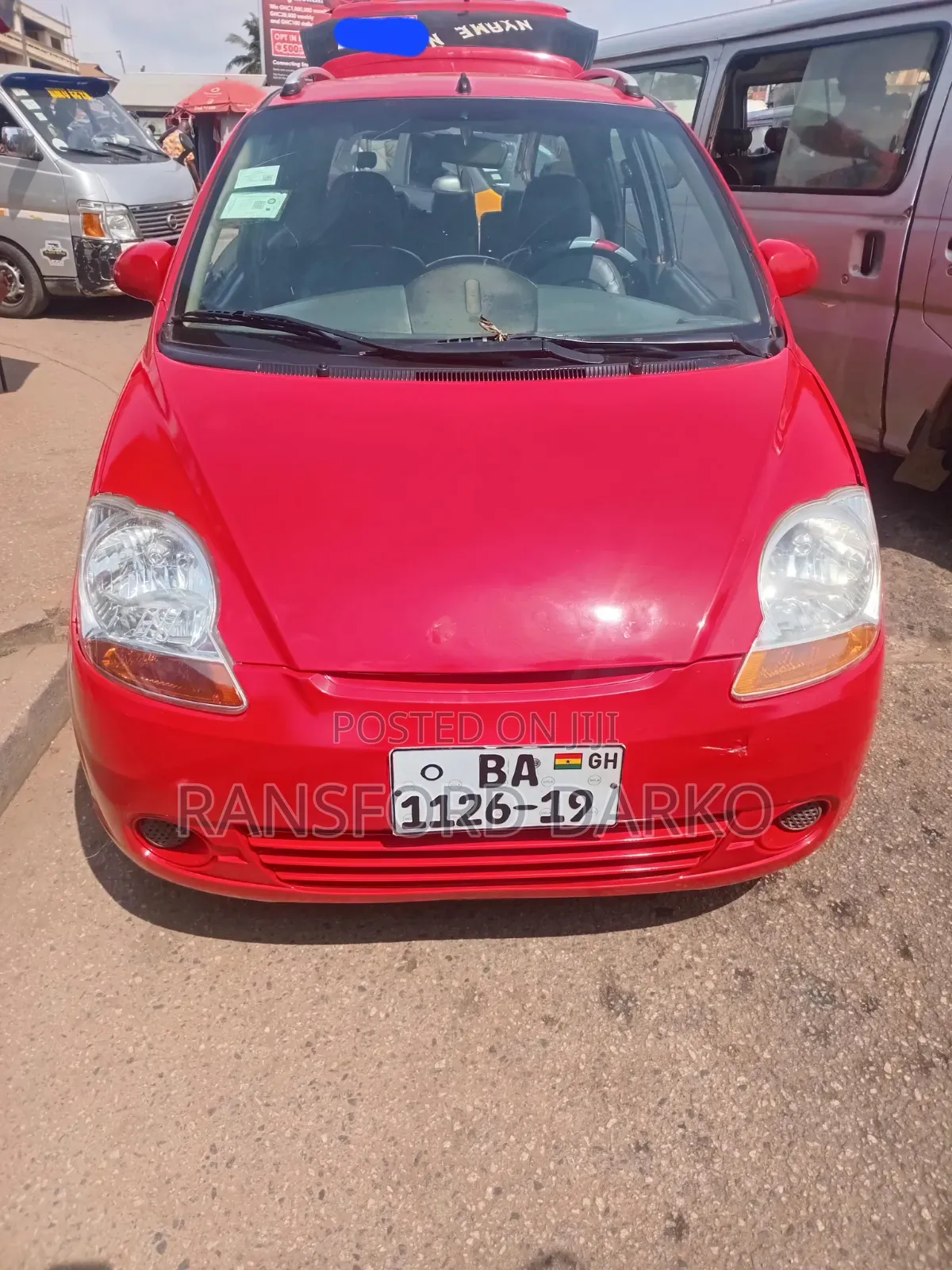 Daewoo Matiz 2008 Red