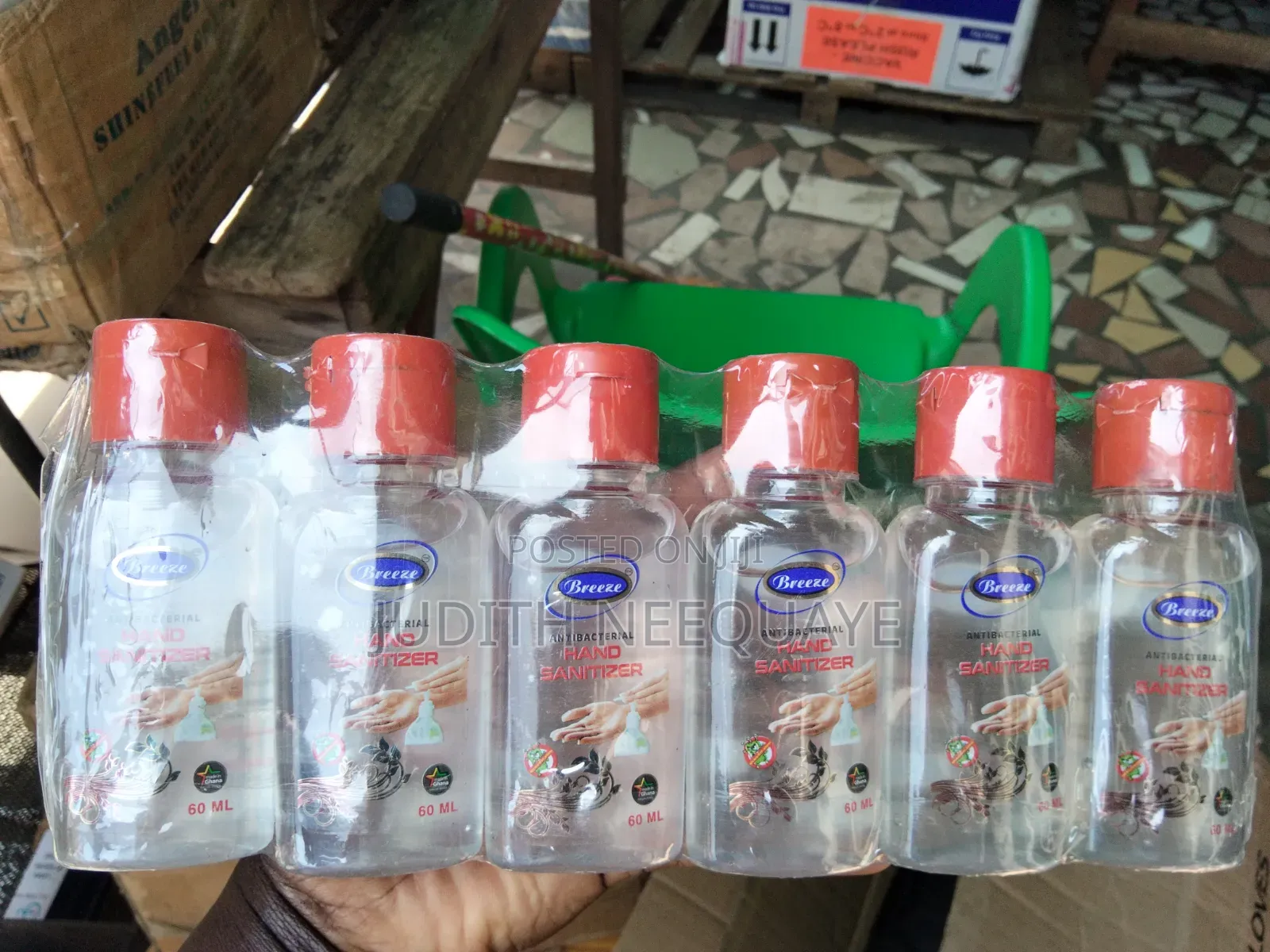 60ml Breeze Hand Sanitizer