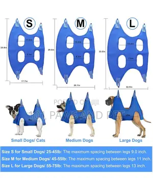 Grooming Hammock Grooming Nail Cutting/Bathing/Ear/Eye/Dental Care