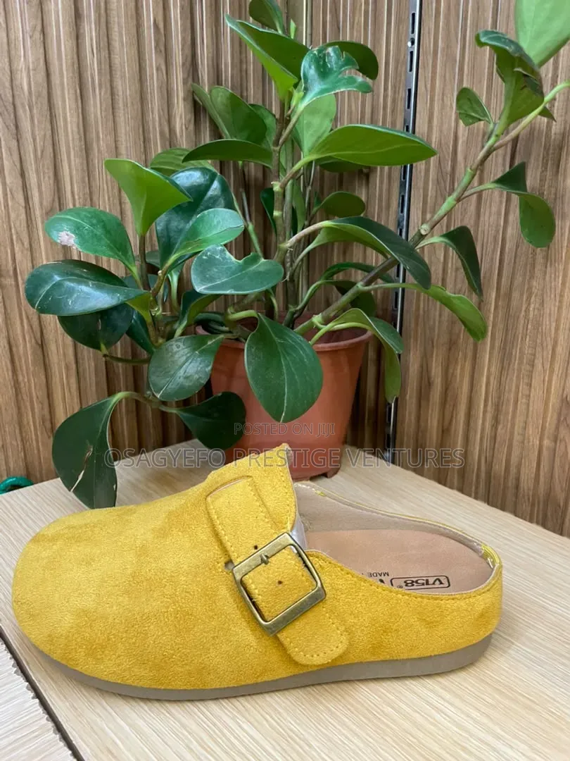 Kids Suede Mary Jane Clogs