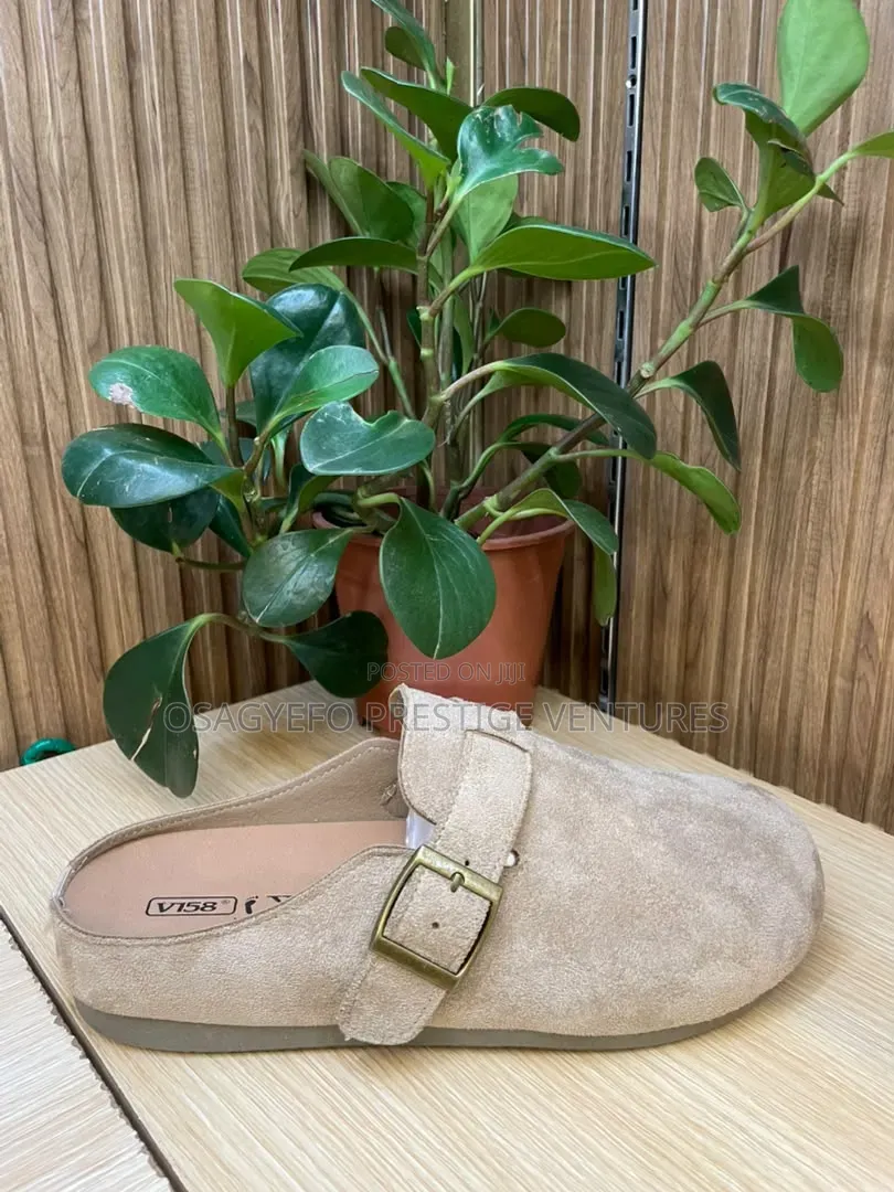 Kids Suede Mary Jane Clogs