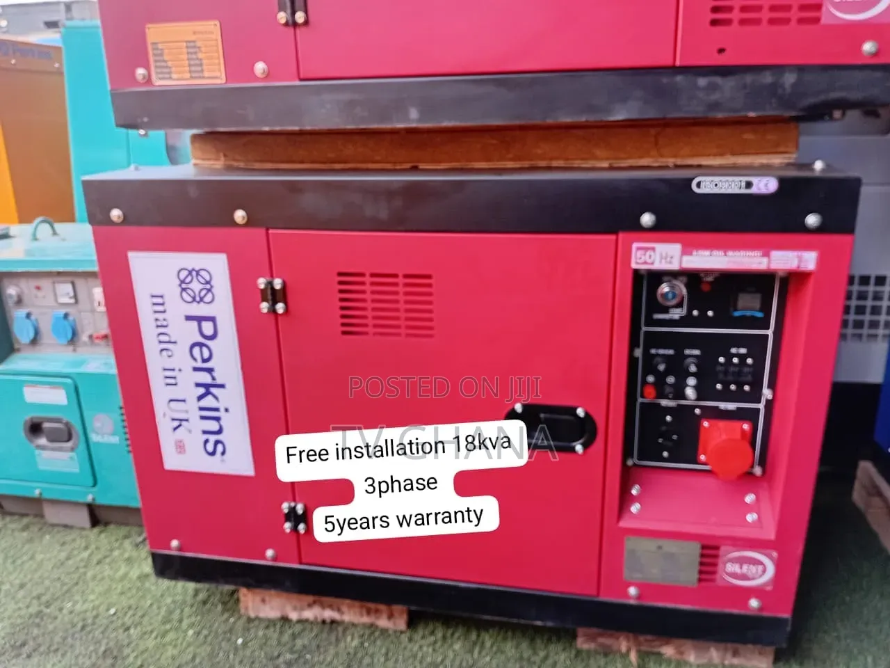 Perkins 18kVA Three-Phase Genset – Efficient and Dependable Power18kva