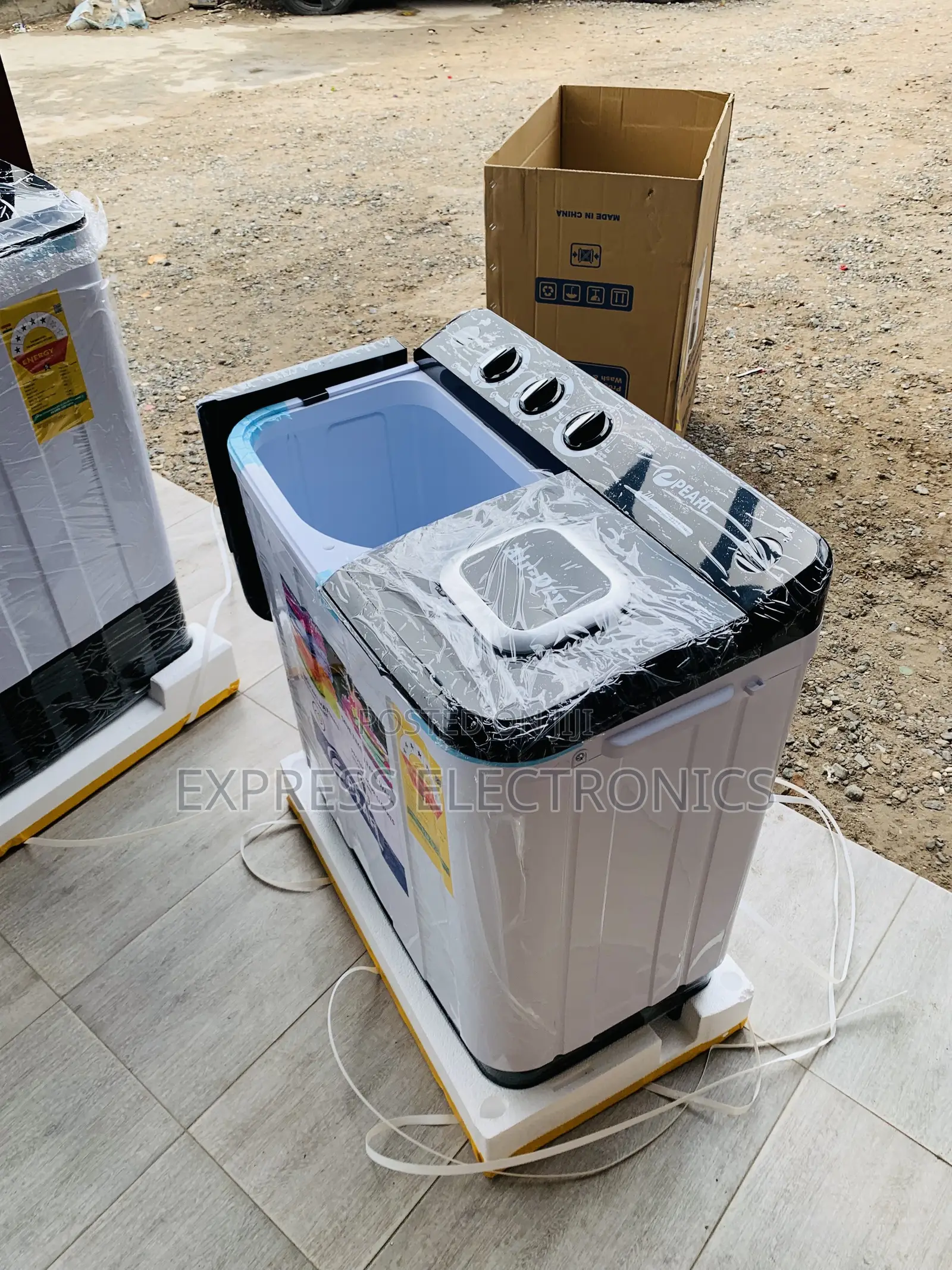 Limited Stock Pearl 7kg Twintub Semi Automatic Wm Topload