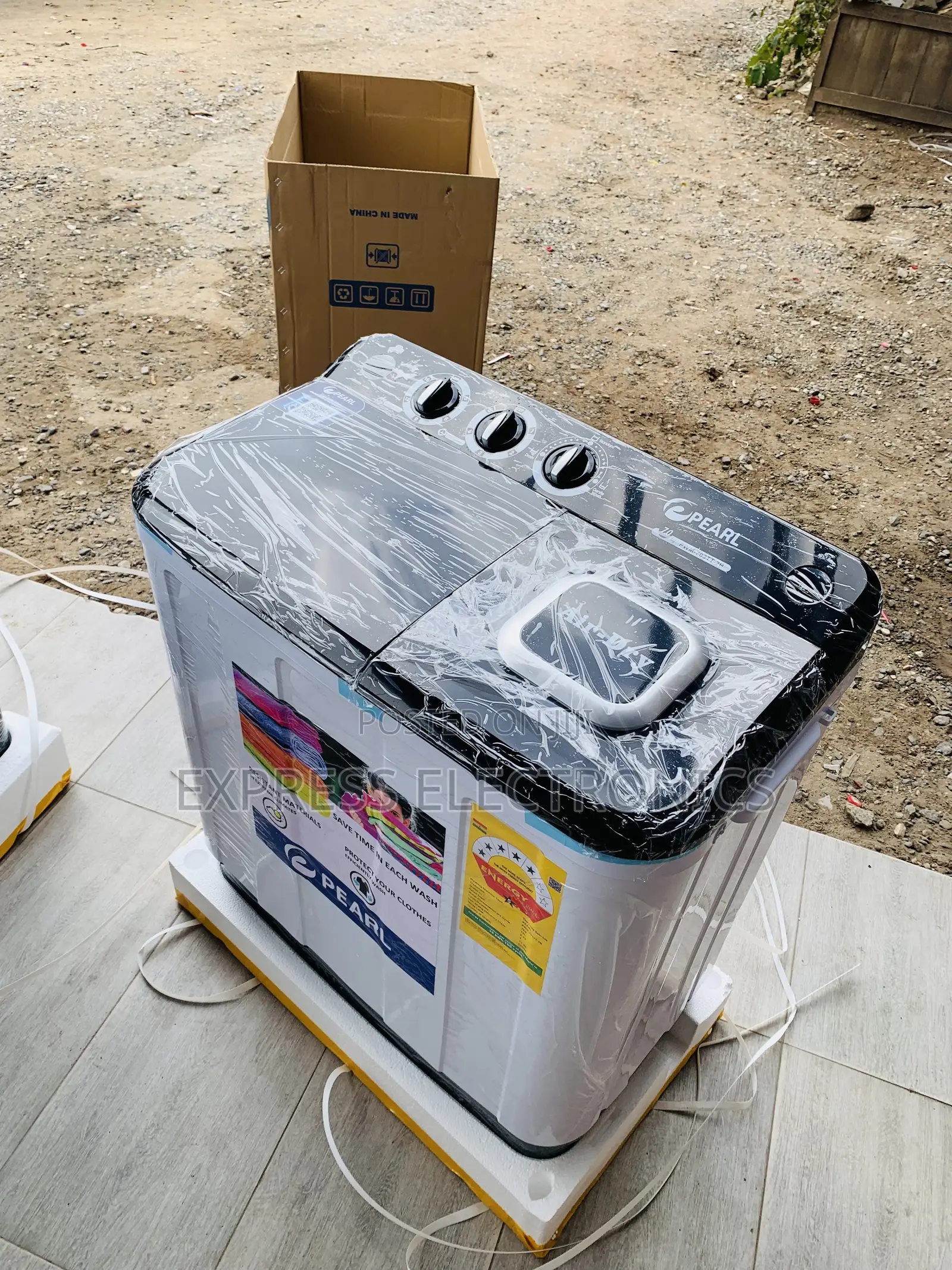 Limited Stock Pearl 7kg Twintub Semi Automatic Wm Topload