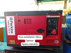 Powerful Perkins 18kVA Three-Phase Genset – Reliable Performance18kva