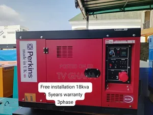 Perkins 18kVA 3-Phase Diesel Generator – Premium Quality at an 18kva