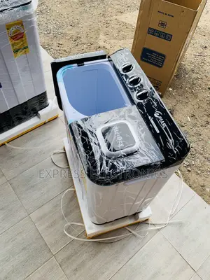 Hot  Deals on Pearl 7kg Topload Twintub Semi White With Black Cover