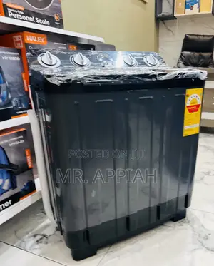 Budget-Friendly Nasco 7kg Semi-Automatic Washing Machine(Dark Gray)