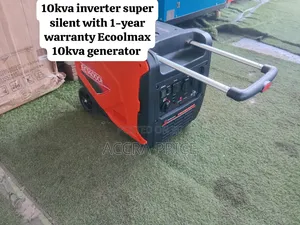 Heavy-Duty Ecoolmax 10kVA Inverter Generator for Homes Commercial Use