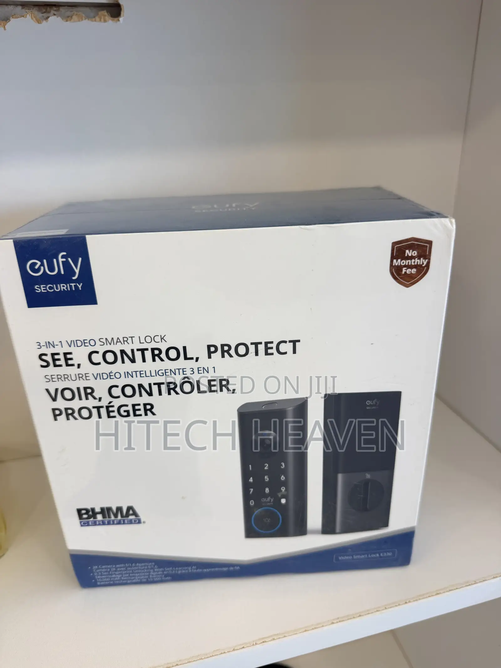 Eufy Security Video Smart Lock, Fingerprint Keyless Entry Door Lock