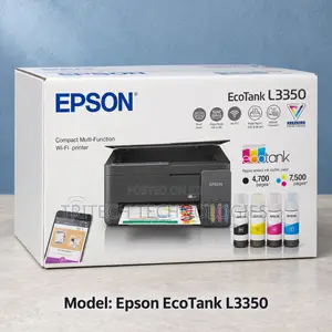 Epson Ecotank L3350-Colored Print Scan Copy A4 003 Ink .