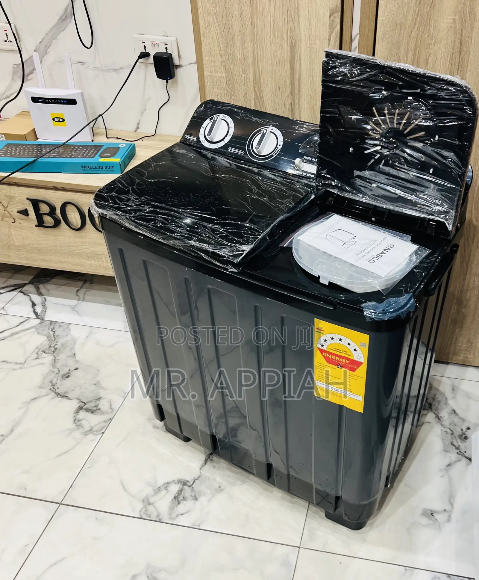 Quality You Can Trust(Nasco 7kg Washing Machine)dark Gray