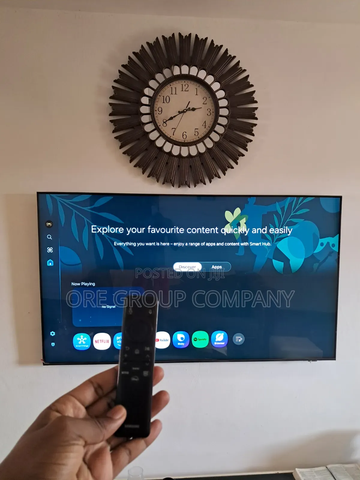 Samsung 65-Inch Cu8000 4k Uhd Smart TV (Ua65cu8000)
