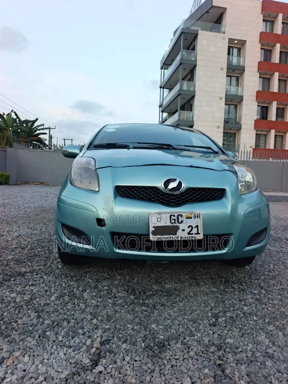 Toyota Vitz 2010 Blue