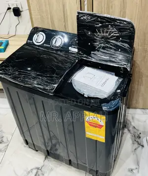 Laundry Made Easier With Nasco 7kg Spin Dry Washing Machine(dark Gray)