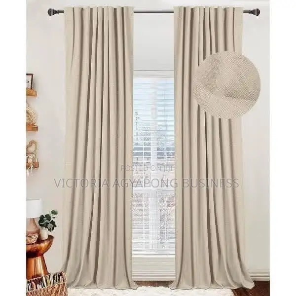 Cream Curtains Available