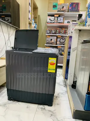 Place Your Order Nasco 11kg Topload Twintub Semi Automatic Black
