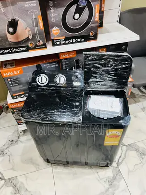 Efficiency Meet Affordability Nasco 7kg Semi-Auto Washing Machine.