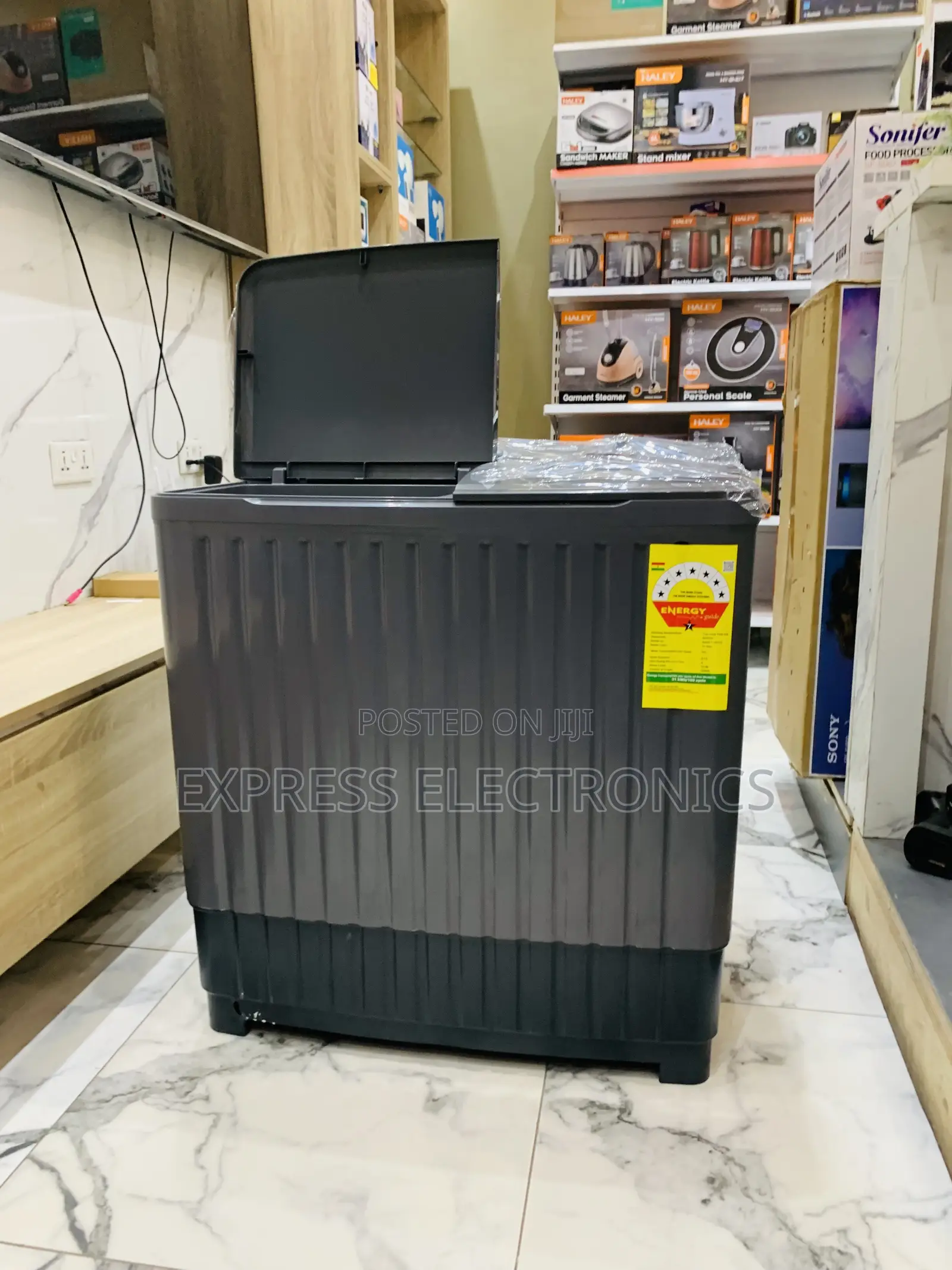 Zealous Sleek Nasco 11kg Topload Twintub Semi Auto