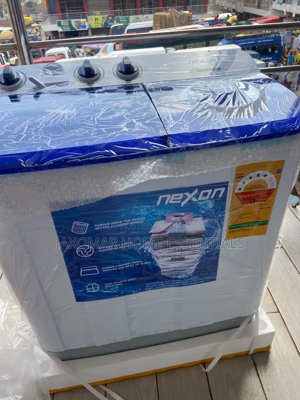 7kg Nexon Twin-Tub Semi-Automatic Washing Machine