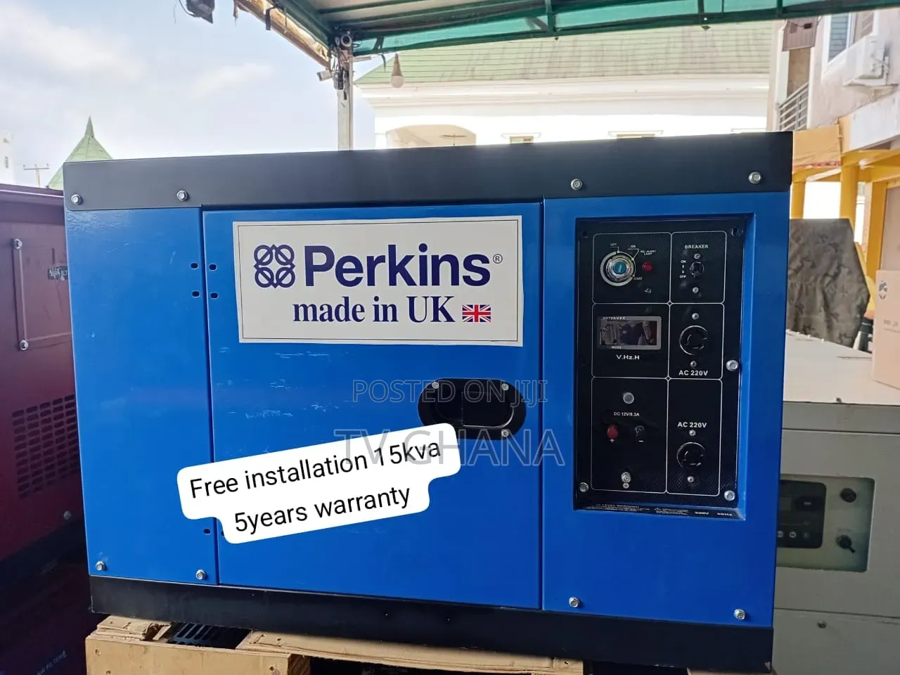 Top-Quality Perkins 15kVA Generator – Built for Reliable 15kva