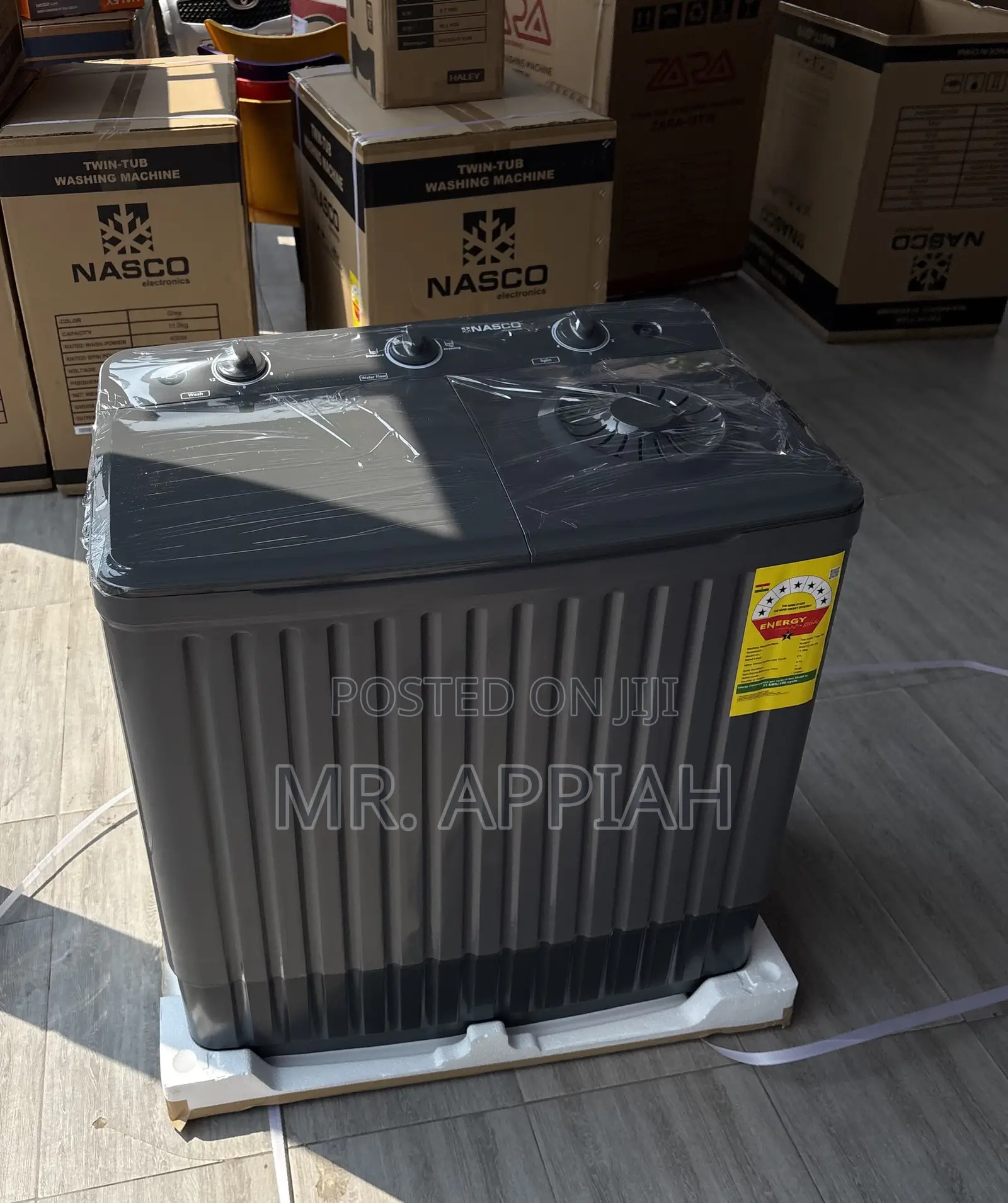 Make Laundry Easier With Nasco 11kg Semi-Auto Washing Machine