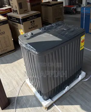 Make Laundry Easier With Nasco 11kg Semi-Auto Washing Machine