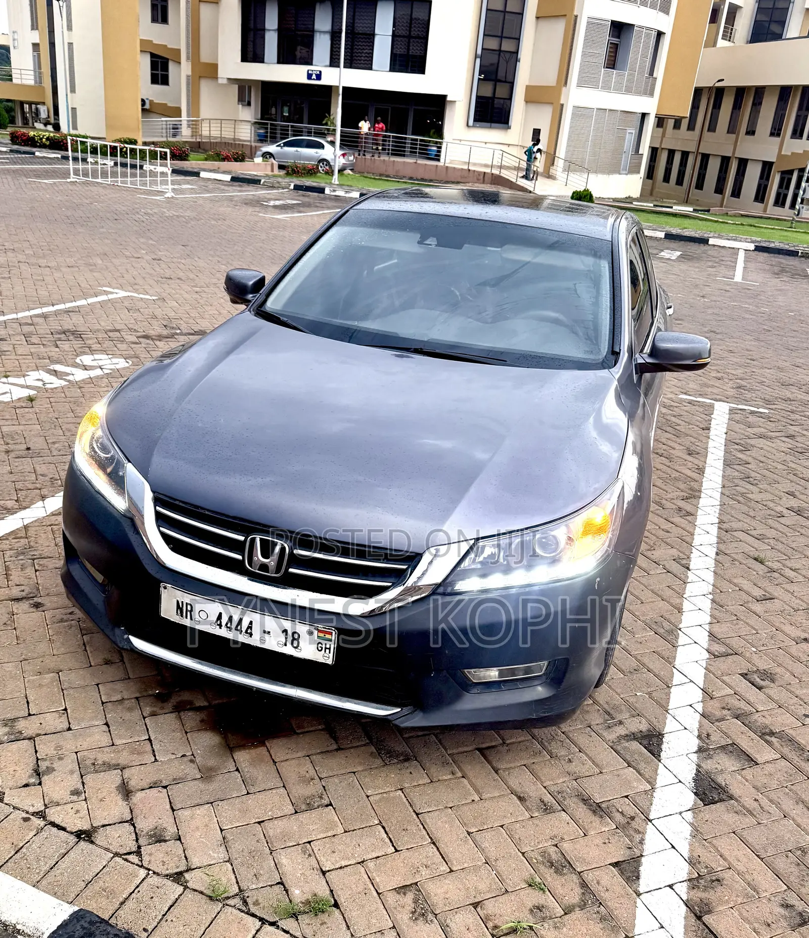 Honda Accord EX-L 4dr Sedan (2.4L 4cyl CVT) 2014 Gray