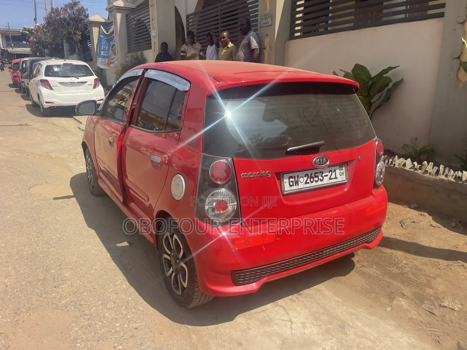 Kia Morning 2012 Red