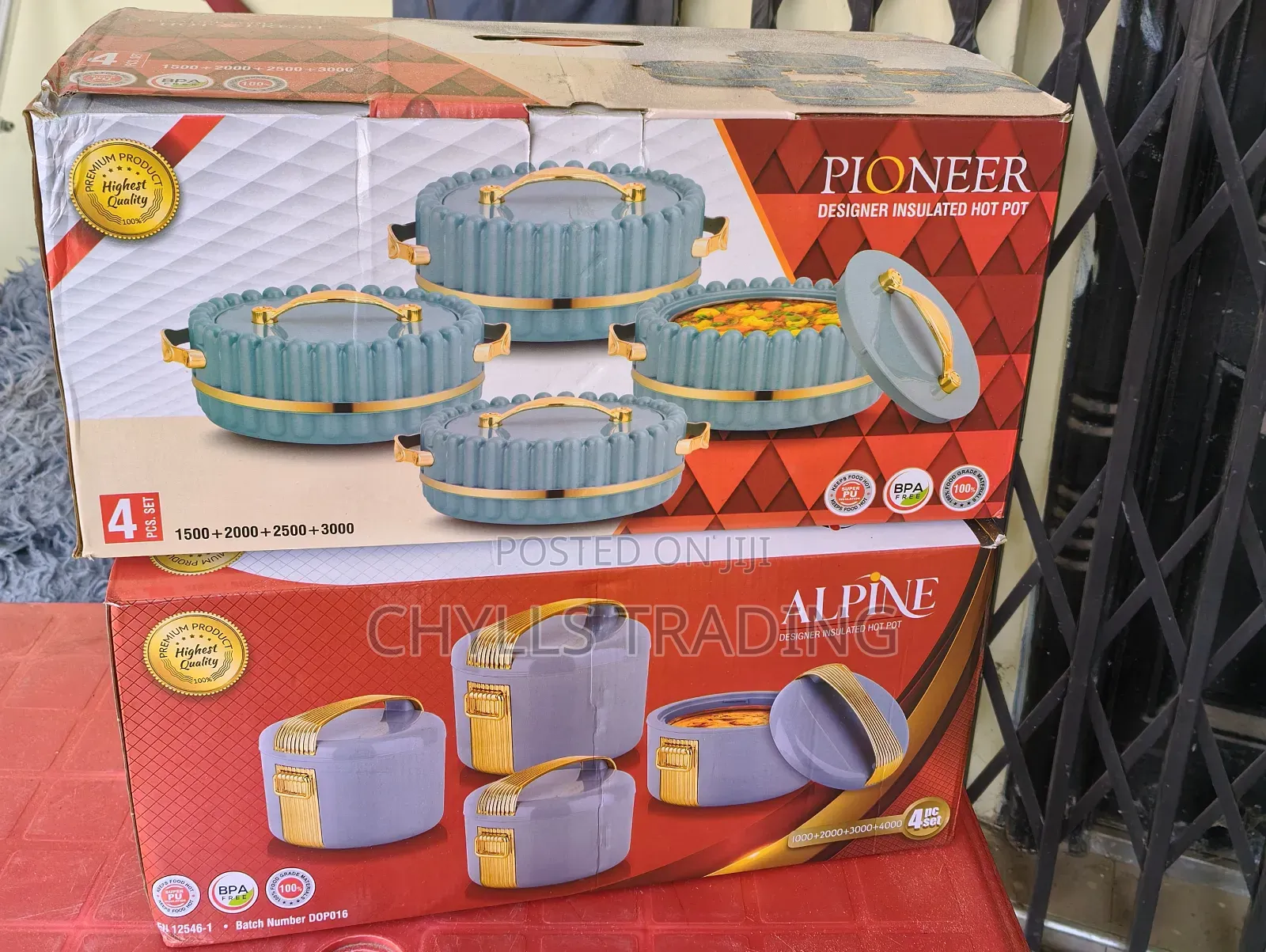 Food Warmer - Insulated Hot Pot Set – 4 Pieces