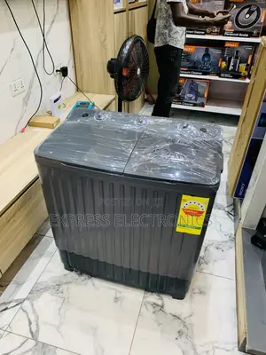 Authentic Black 11kg Topload Twintub Back.